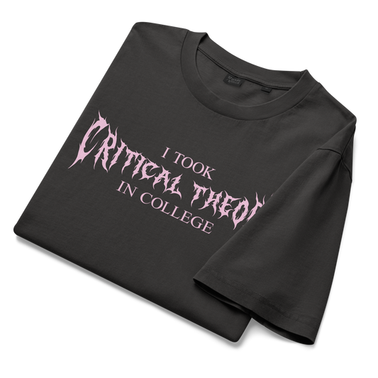 CRITICAL THEORY T-SHIRT - LIMITED EDITION