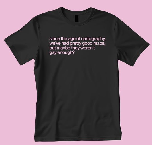 AGE OF CARTOGRAPHY T-SHIRT - LIMITED EDITION